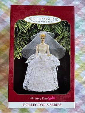 Wedding Day Barbie Ornament